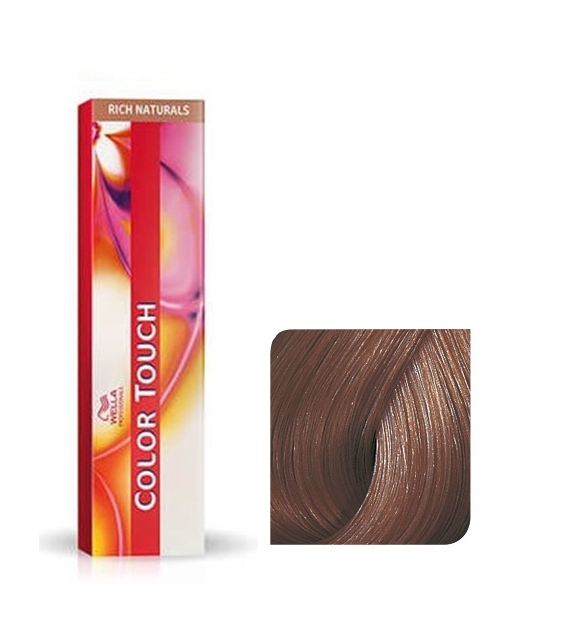 Vopsea de Par 6/37 Semi-permanenta Fara Amoniac - Rich Naturals Color Touch Blond Maro Auriu Inchis - Wella - HNIcosmetice.ro