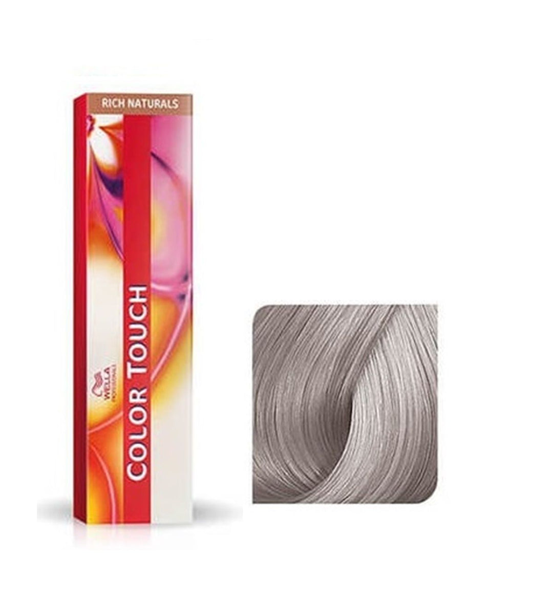 Vopsea de Par 7/89 Semi-permanenta Fara Amoniac - Rich Naturals Color Touch Blond Cenusiu Perlat Mediu - Wella