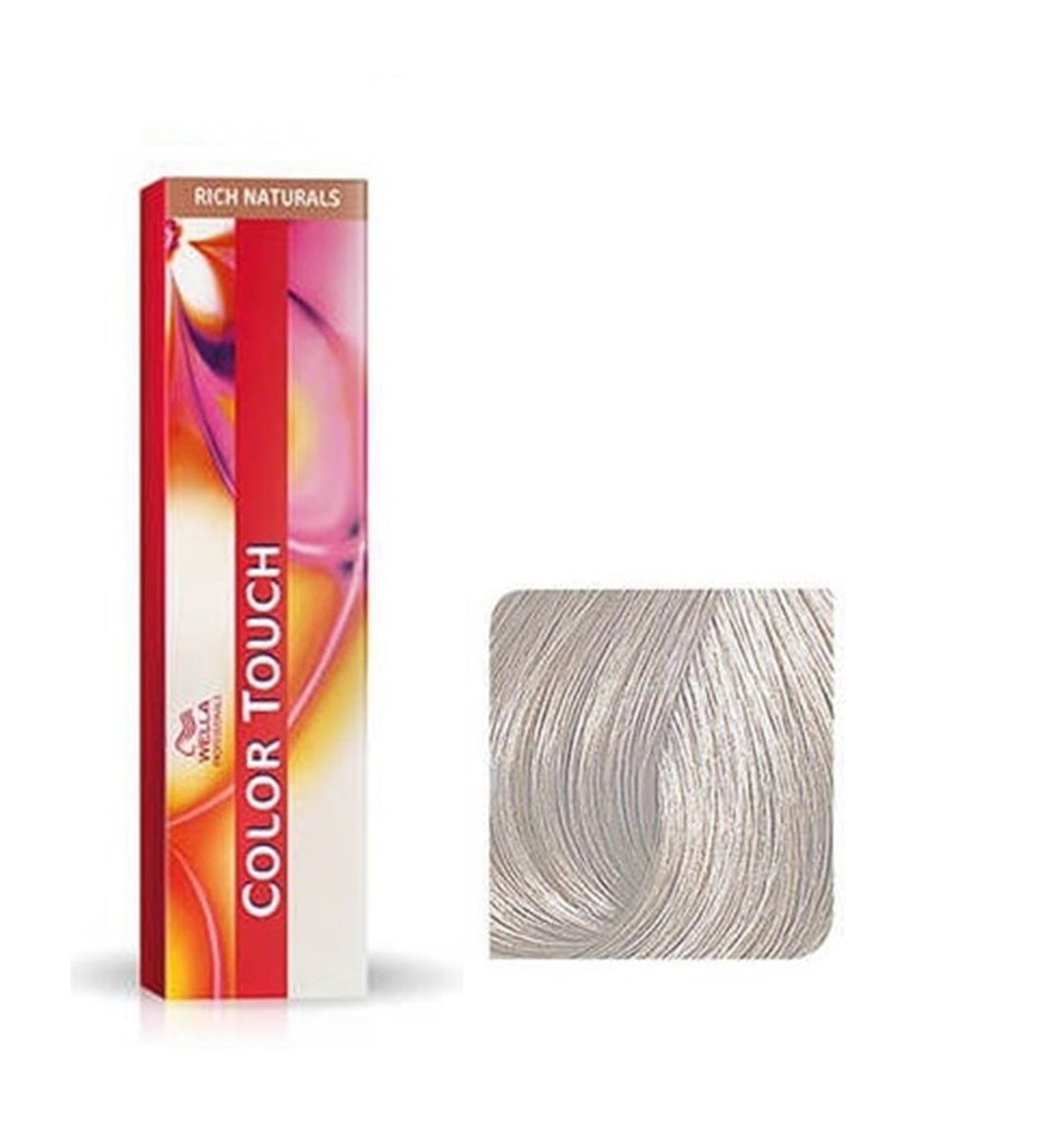 Vopsea de Par 8/81 Semi-permanenta Fara Amoniac - Rich Naturals Color Touch Blond Cenusiu Perlat Deschis - Wella