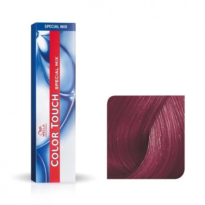 Vopsea de Par 0/56 Semi-permanenta Fara Amoniac - Special Mix Color Touch Violet Mahon - Wella - HNIcosmetice.ro