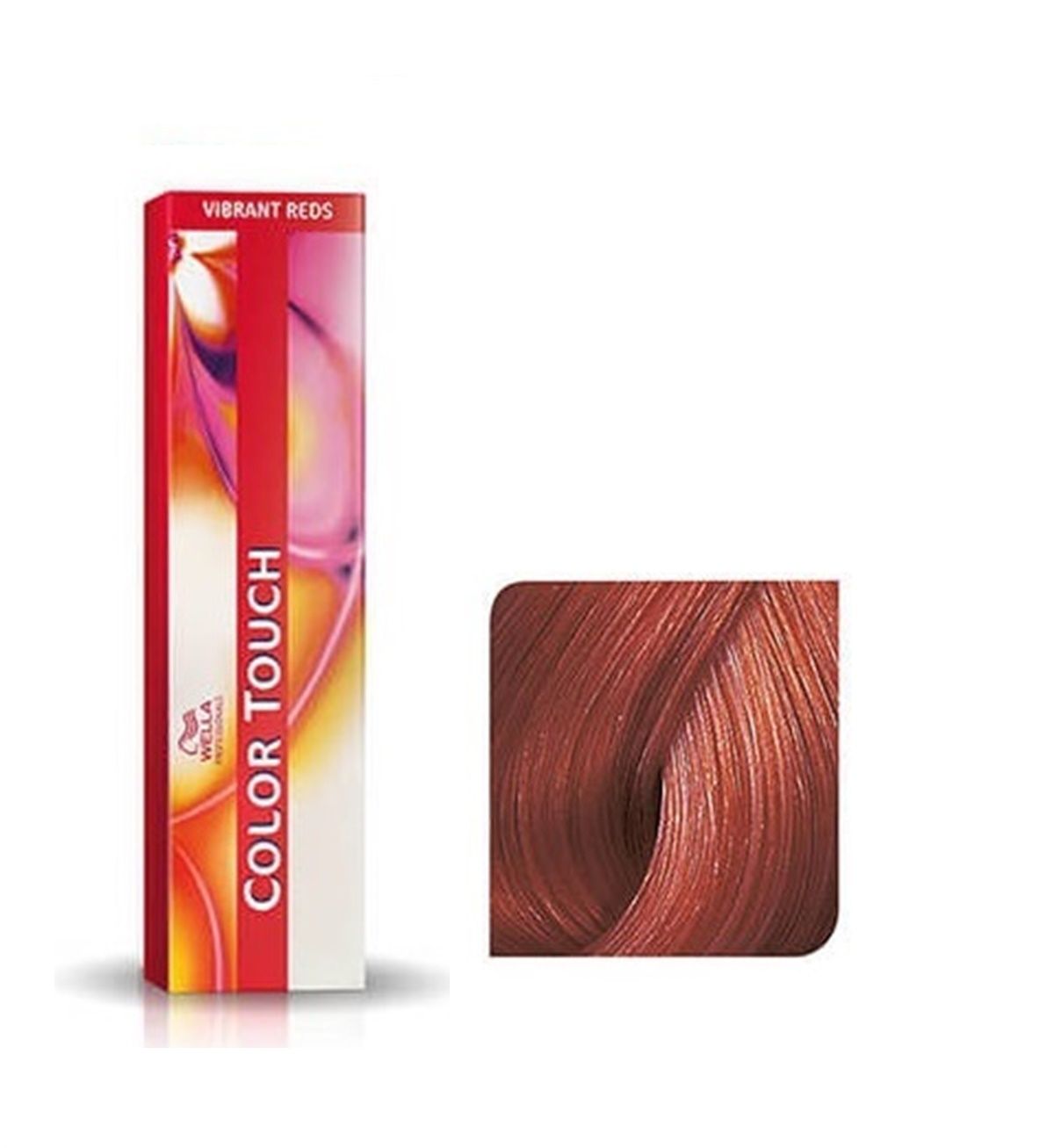 Vopsea de Par 6/4 Semi-permanenta Fara Amoniac - Vibrant Reds Color Touch Blond Roscat Inchis - Wella - HNIcosmetice.ro