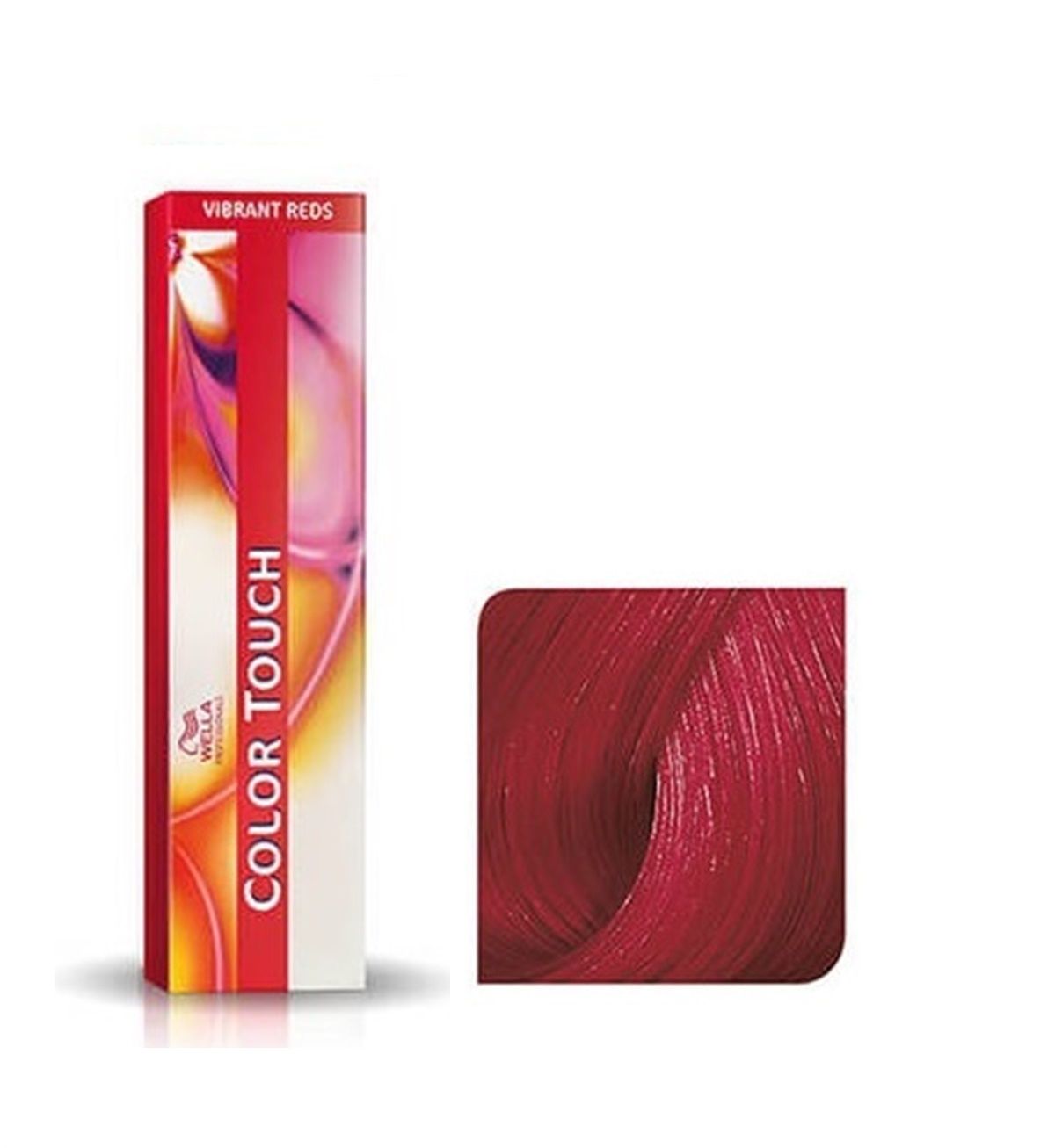 Vopsea de Par 77/45 Semi-permanenta Fara Amoniac - Vibrant Reds Color Touch Blond Mahon Aramiu Intens Mediu - Wella - HNIcosmetice.ro