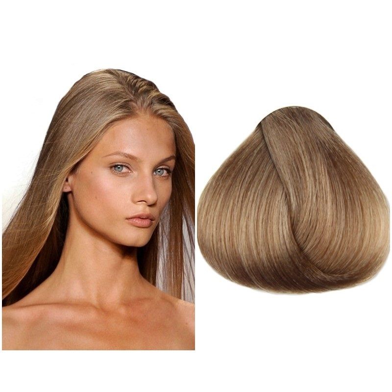 Vopsea de Par 10.14 Tehnica Permanenta - Fanola Color Cream Migdala 100ml  - Fanola