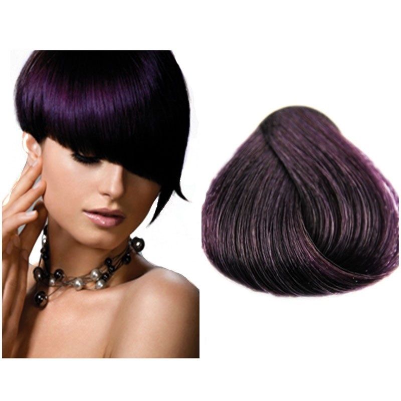 Vopsea de Par 4.22 Tehnica Permanenta - Fanola Color Cream Castaniu Violet Intes Mediu 100ml  - Fanola - HNIcosmetice.ro