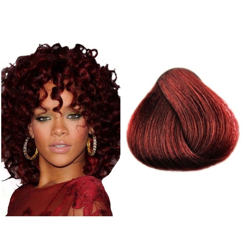 Vopsea de Par 5.66 Tehnica Permanenta - Fanola Color Cream Castaniu Rosu Intens Deschis 100ml - Fanola - HNIcosmetice.ro