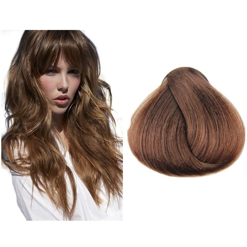 Vopsea de Par 6.13 Tehnica Permanenta - Fanola Color Cream Blond Bej Inchis 100ml - Fanola
