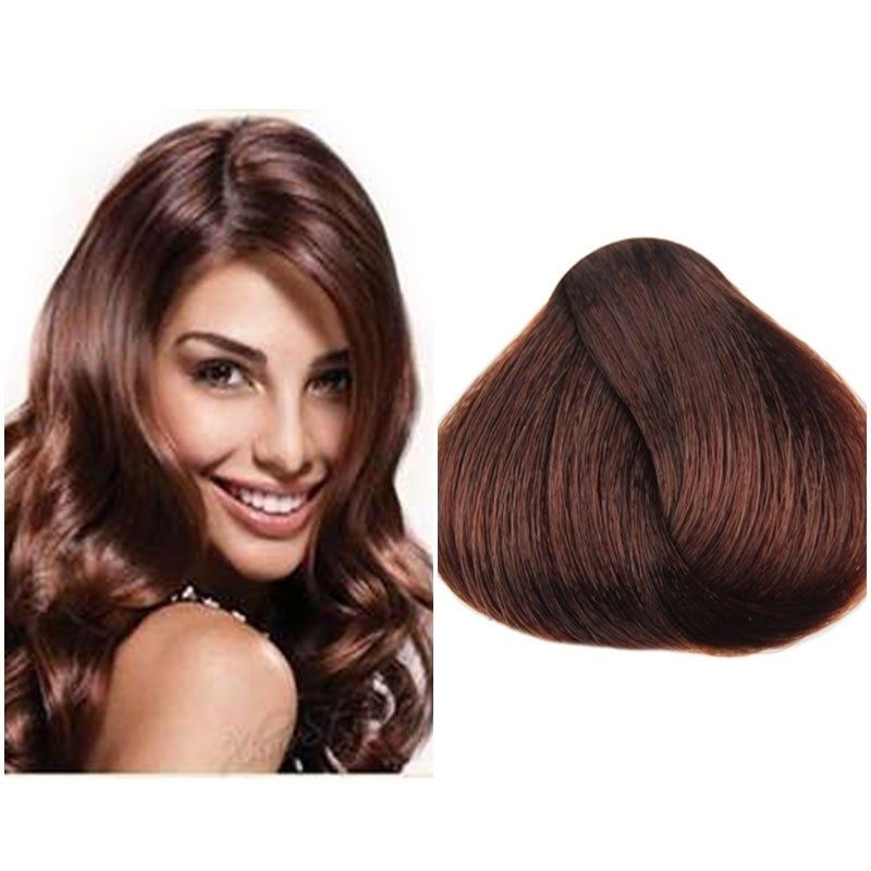 Vopsea de Par 6.43 Tehnica Permanenta - Fanola Color Cream Blond Cupru Auriu Inchis 100ml  - Fanola