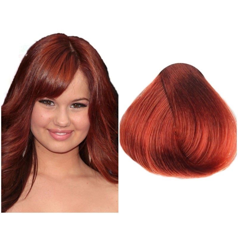 Vopsea de Par 6.46 Tehnica Permanenta - Fanola Color Cream Blond Cupru Rosu Inchis 100ml  - Fanola - HNIcosmetice.ro