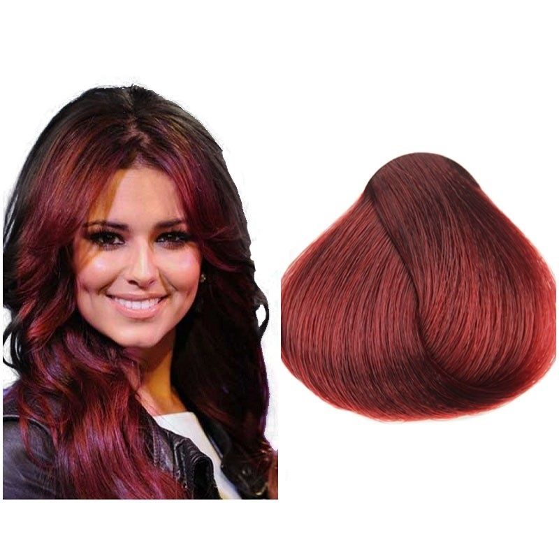 Vopsea de Par 6.6 Tehnica Permanenta - Fanola Color Cream Blond Rosu Inchis 100ml - Fanola - HNIcosmetice.ro