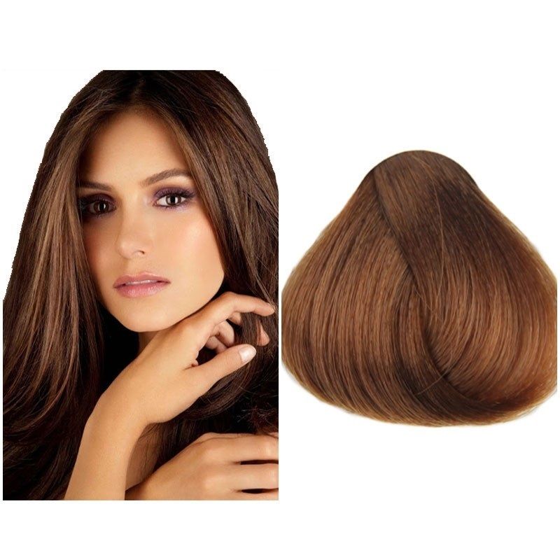 Vopsea de Par 7.3 Tehnica Permanenta - Fanola Color Cream Blond Auriu Mediu  100ml - Fanola - HNIcosmetice.ro