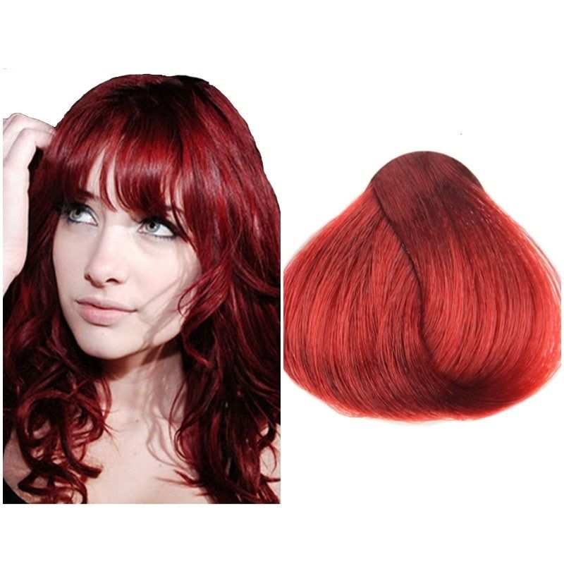 Vopsea de Par 7.6 Tehnica Permanenta - Fanola Color Cream Blond Rosu Mediu 100ml - Fanola - HNIcosmetice.ro