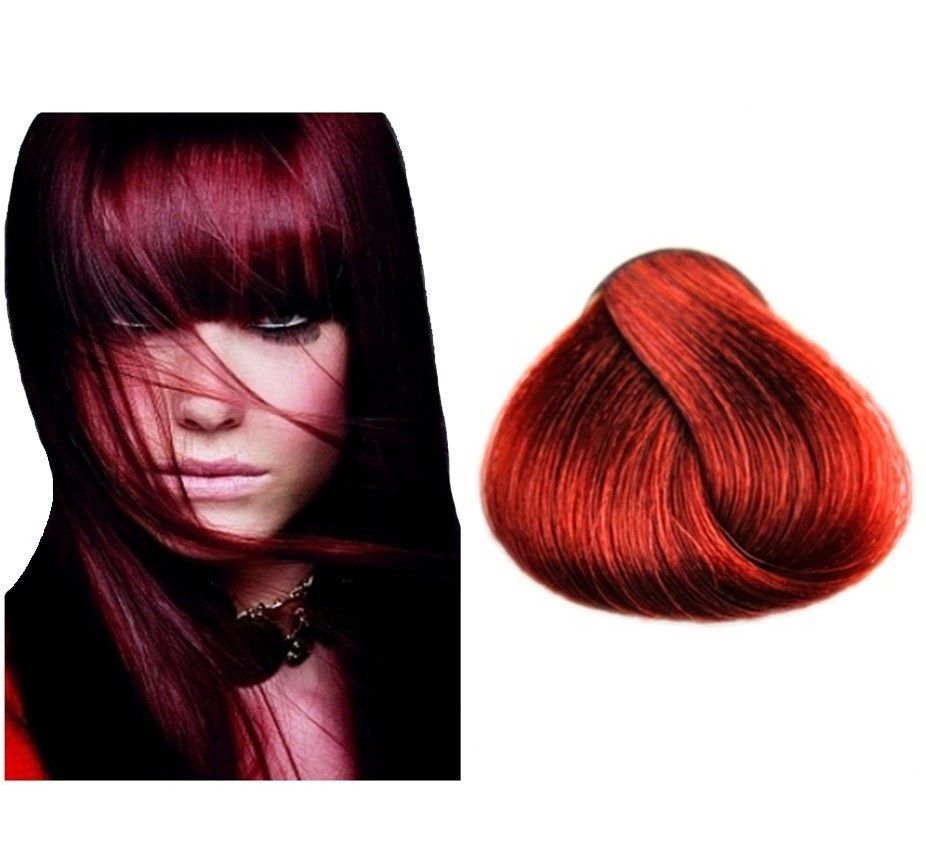 Vopsea de Par 7.66 Tehnica Permanenta - Fanola Color Cream Blond Rosu Intens 100ml - Fanola - HNIcosmetice.ro