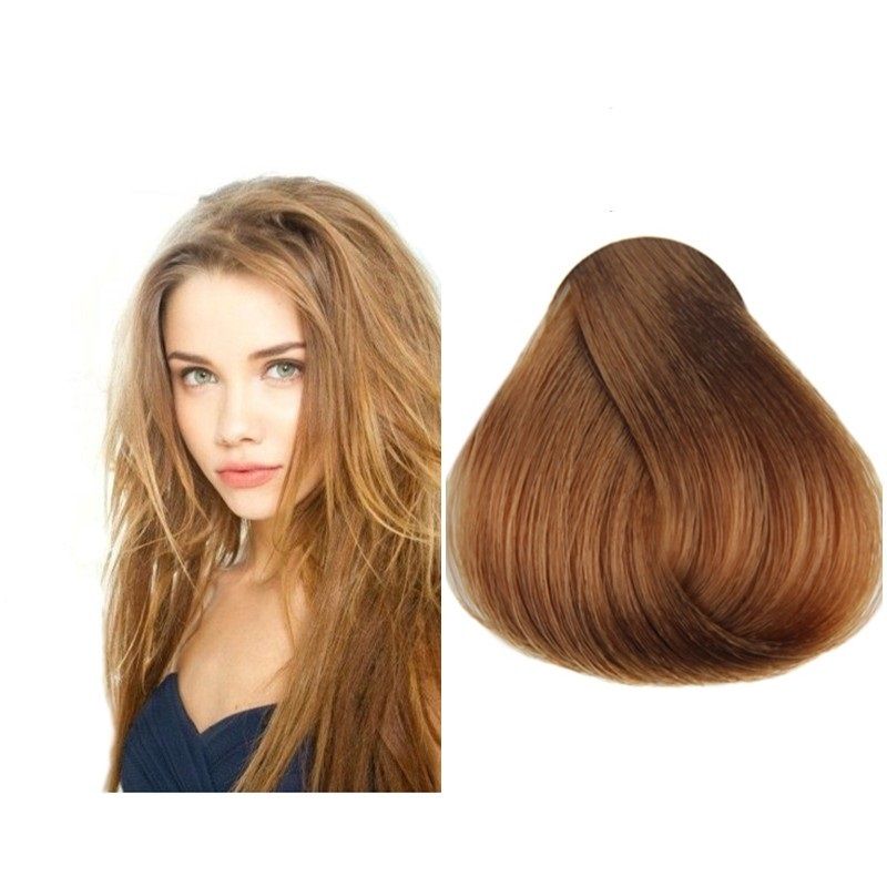 Vopsea de Par 8.3 Tehnica Permanenta - Fanola Color Cream Blond Auriu Deschis 100ml  - Fanola - HNIcosmetice.ro