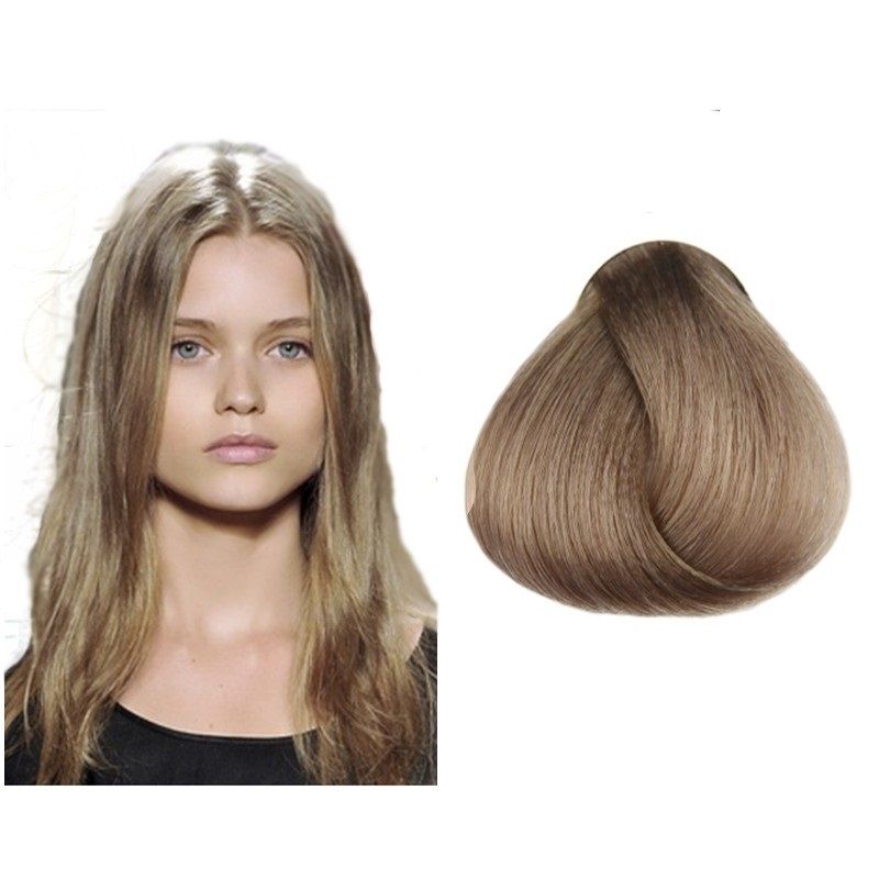 Vopsea de Par 9.1 Tehnica Permanenta - Fanola Color Cream Blond Cenusiu Foarte Deschis 100ml - Fanola - HNIcosmetice.ro