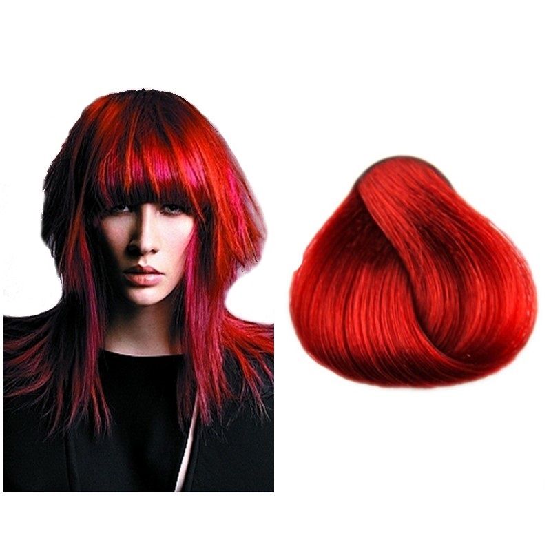 Vopsea de Par R66 Tehnica Permanenta Tip Booster Rosu - Fanola Color Cream Red Booster 100ml - Fanola